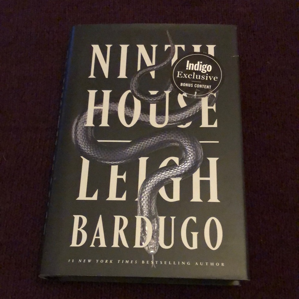 Ninth House by Leigh Bardugo Indigo Exclusive Hardcover Good Condition